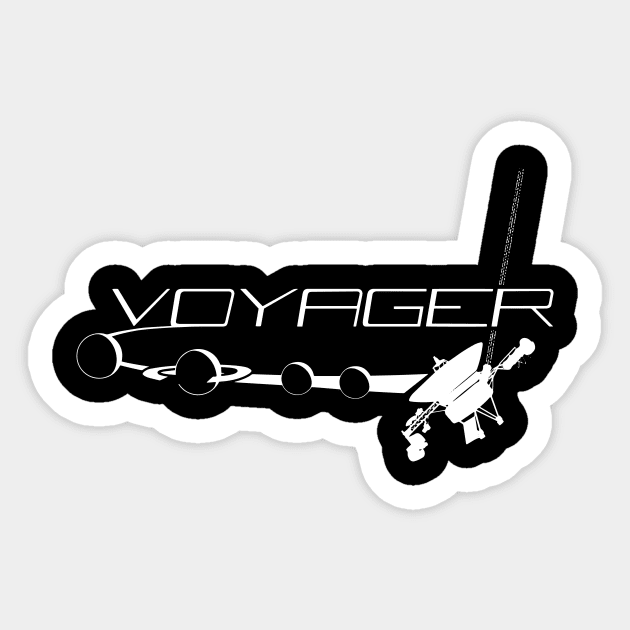 Voyager Sticker by photon_illustration